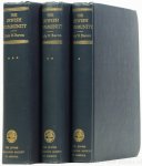 BARON, S.W. - The jewish community. Its history and structure to the American Revolution. In three volumes. Compete in 3 volumes.