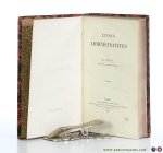 Vivien, M. - Études Administratives.