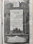  - Het Nieuwe Testament, ofte alle boecken des nieuwen verbonts onses heeren Jesu Christi, uit de Grieksche tale in onze Nederlandsche tale getrouwelijk overgezet; door last van de hoog-mog. heeren Staten Generaal der Vereenigde Nederlanden.