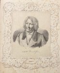 Koole, lith. - [Lithography, lithografie] Portrait of the Danish sculptor Albert (Berthel) Thorvaldsen (1770-1844), 1 p.