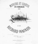 Wagner, Richard: - Marche et choeur des fiançailles de Lohengrin de Richard Wagner. No. 2 à 4 mains