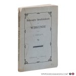 Versluys, J. - Beknopte Geschiedenis der Wiskunde.