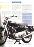  - NORTON COMMANDO, een motor die tegen je praat, artikel uit AUTO MOTOR