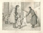J-A. - Ca.1855 DE EERSTE LEVENSJAREN Kinderbeelden met bijschriften - 18 full-page gravures, In goede staat!