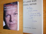 Bos, Wouter - Dit land kan zoveel beter [Gesigneerd]