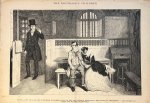 Cruikshank, George. - Lithography caricatural ca 1820 | The Drunkard's Children, in prison, published in New York ca 1820?, made by George Cruikshank, 1 p.