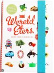 Vlaam, Marjolein de - Wereldeters + receptenschrift, 2 paspoortjes en een stickervel / leesboek, kijkboek en kookboek in een