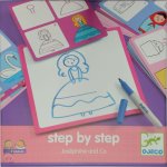  - Djeco - Tekenset - Step by Step Joséphine and Co