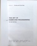 Donald Knuth - Art Computer Programming Volume 3 Sorting and searching