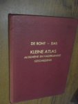 Bont, A.L. de - Kleine schoolatlas der algemene en vaderlandse geschiedenis