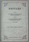 Kruijter, C.J. de e.a. - Notulen van de Algemene Kerkelijke Vergaderingen van de Gereformeerde Kerken onder het Kruis (1844-1869), met inleiding, bijlagen en registers
