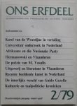 Deleu Jozef, Niessen Frits - Ons erfdeel Algemeen Nederlands tweemaandelijks cultureel tijdschrift 22e jaargang 1979 no 2
