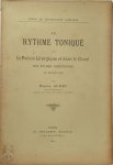 Pierre Aubry - Le rythme tonique