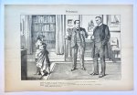 Braakensiek, Johan (1858-1940) - [Original lithograph/lithografie by Johan Braakensiek] De Drankwet, 15 Mei 1904, 1 pp.