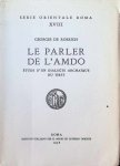 Georges de Roerich - Le parler de l'Amdo  Etude d'un dialecte Archaïque du Tibet