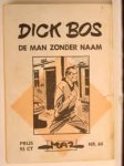 Mazure, Alfred - Dick Bos No. 64. De man zonder naam. Detective beeldverhaal