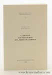 Mallet, Jean / André Thibaut. - Catalogue des manuscrits de l`Abbaye de Clervaux.