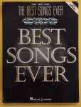 HAL LEONARD PUBLISHING CORPORATION - The Best Songs Ever, Piano, Vocal, Guitar.