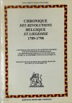  - Chronique des Revolutions Belgique et Liègoise 1789-1790
