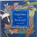 Silver Donald M, ill. Wynne Patricia J - Nighttime in my Backyard A Pop-up Book A one very small square book Books for Young Readers