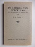 Emmer Jr., H.. - De grenzen van Nederland; van de Wielingen tot aan den Rijn.