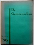 Bourbon Louis de, Coolen Antoon, Duinkerken Anton, Bloem C J; e.a - De Gemeenschap maandblad 12e jaargang Maart 1936 No 3