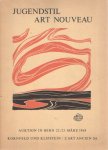  - Jugendstil. / Art nouveau. Auktionskatalog Nr. 124. Buchkunst um 1900 - Plakate - Graphik - Gläser. Teile der Sammlungen R. B., W. R. und weitere Bestände aus verschiedenen schweizerischen und ausländischen Privatsammlungen. Auktion in Bern. F...