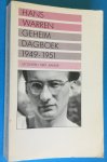 Warren, Hans - Geheim Dagboek 1949-1951 derde deel