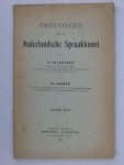 Allegaert, E & Abeele, H - Oefeningen bij de beknopte Nederlandsche Spraakkunst