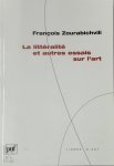 François Zourabichvili - La littéralité et autres essais sur l'art