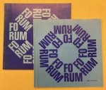 FORUM  - JAN DUIKER. & JELLES, E.J. EN ALBERS, C.A. - Forum XII - 5 Duiker 1 + Forum XII - 6  Duiker 2.