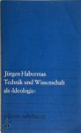 Jürgen Habermas 14333 - Technik und Wissenschaft als Ideologie