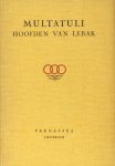 Multatuli. - Hoofden van Lebak.