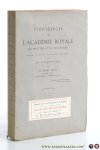 Jouin, M. Henry. - Conférences de l'académie royale de peinture et de sculpture. Recueillies, annotées et précédées d'une étude sur les artistes écrivains.