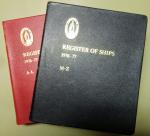 - Register of Ships 1976-1977, twee boeken: deel A-L en deel M-Z