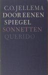Jellema, C.O. - Door eenen spiegel. Sonnetten