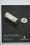 Christie's - Fine Dutch and Foreign Silver, Judaica, Russian Works of Art and Objects de Vertu