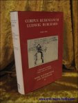 JUDSON, R. and VAN DE VELDE, C. - Book Illustrations And Title-Pages  CORPUS RUBENIANUM, PART XXI. BOOK ILLUSTRATIONS AND TITLE - PAGES ,VOLUME; I
