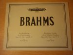 Brahms; Johannes (1833 – 1897) - Sämtliche Orgelwerke; Supplement: Neu-Einrichtung der Choralvorspiele op. 122, Nr. 2, 5, 6 und 7 mit Hinzufügung eines weiteren Manuals oder des Pedals