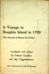Clue, Bertet de la - A Voyage to Dauphin Island in 1720