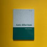 Willem Brakman - Ante Diluvium. Roman. [GESIGNEERD]