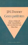 Donner, J.H. - Geen patiënten