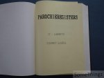 E. Aerts - Parochieregisters St. - Lambertus Eindhout-Laakdal. 1715-1922.