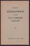 A Verhagen - Verslag der begrafenis van wijlen Ds. F.J. Dieleman, in leven predikant der Geref. Gemeente te Yerseke.