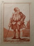 Brichet, Robert (fl. c. 1775-1790) after Goez, Joseph Franz von (1754-1815) - Mr. Y-- Son Maitre. [Exércices d'imagination de differens charactéres[!] et formes humaines inventés peints et dessinés par...]