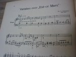 Sweelinck; Jan Pieterszoon (1562-1621) - Variaties over "Est-ce Mars" voor piano; van tekens enz. voorzien door B. van der Sigtenhorst Meyer Sweelinck; Jan Pieterszoon (1562-1621) - Variaties over "Est-ce Mars" voor piano; van tekens enz. voorzien door B. van der Sigtenhorst Meyer