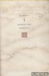 Hooft, P.C. - 5 sonnetten / 5 sonnets