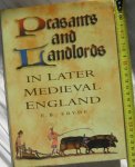 Fryde, E.B. - Peasants and Landlords