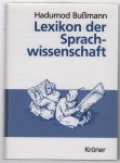 Hadumod Bussmann - Lexikon der Sprachwissenschaft.