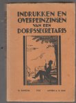 - indrukken en overpeinzingen van een dorpssecreataris - indrukken en overpeinzingen van een dorpssecreataris